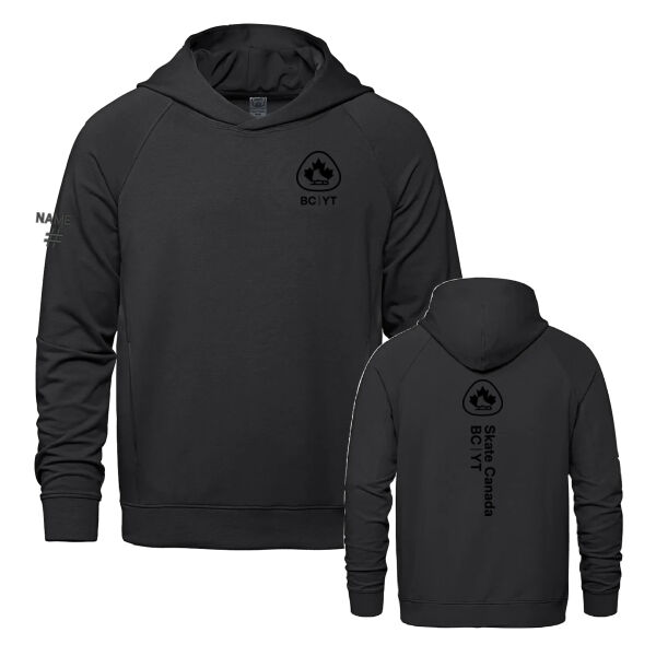 Jetsetter Unisex BC YT Emblem Printed Hoodie Thumbnail